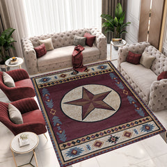 X-3 Area Rug TS-VR1304 Rose Brown