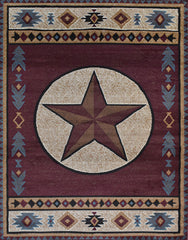 X-3 Area Rug TS-VR1304 Rose Brown