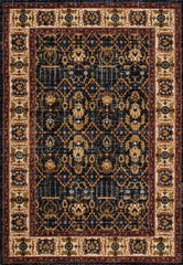 Tashkent 6081A Area Rug Navy/Navy