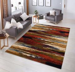 Tashkent 6448A Area Rug Red/Terra