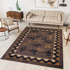 X-3 Area Rug WRGLR-H5239 Brown