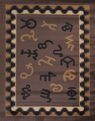 X-3 Area Rug WRGLR-H5239 Brown
