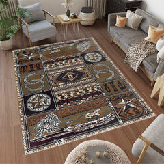 X-3 Area Rug WRGLR-H5296 Beige Brown