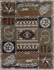 X-3 Area Rug WRGLR-H5296 Beige Brown