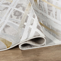 Troy Area Rug NP526 GREY GOLD