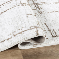 Troy Area Rug NO256 BEIGE BROWN