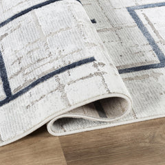 Troy Area Rug 36690 GREY NAVY
