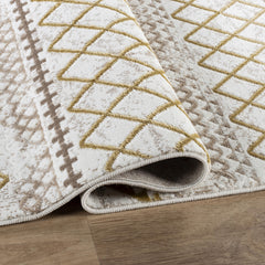 Troy Area Rug 37557 BEIGE GOLD