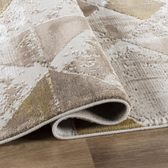 Troy Area Rug 30371 BEIGE GOLD