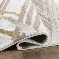 Troy Area Rug NP526 BEIGE GOLD