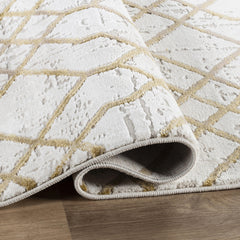 Troy Area Rug 35117 BEIGE GOLD
