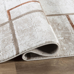 Troy Area Rug 36690 BEIGE ROSE