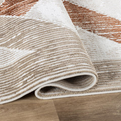 Troy Area Rug 61281 BEIGE ROSE