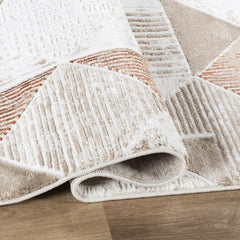 Troy Area Rug T0062 BEIGE ROSE