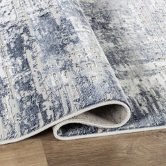 Troy Area Rug NO913 GREY BLUE
