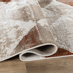 Troy Area Rug 30371 BEIGE ROSE