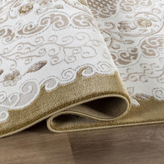 Troy Area Rug 17456 BEIGE GOLD