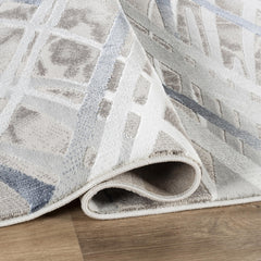 Troy Area Rug NP526 GREY BLUE