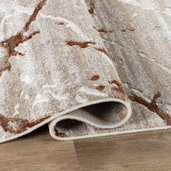 Troy Area Rug 28240 BEIGE ROSE