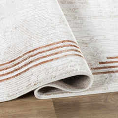 Troy Area Rug 34783 BEIGE ROSE