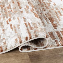 Troy Area Rug 18031 BEIGE ROSE
