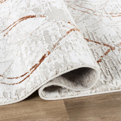 Troy Area Rug 32404 BEIGE ROSE
