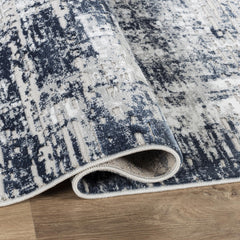 Troy Area Rug NO913 GREY NAVY
