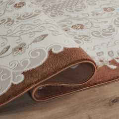 Troy Area Rug 17456 BEIGE ROSE