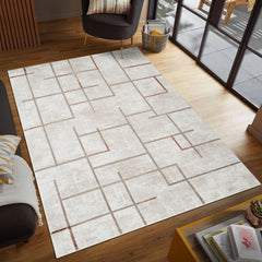 Troy Area Rug 36690 BEIGE ROSE