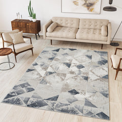 Troy Area Rug 30371 GREY BLUE