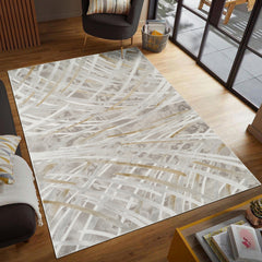 Troy Area Rug NP526 GREY GOLD