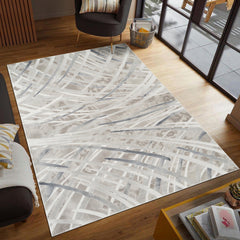 Troy Area Rug NP526 GREY BLUE