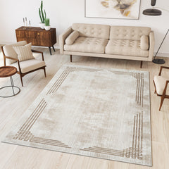 Troy Area Rug 34783 BEIGE BROWN