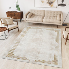 Troy Area Rug 34783 BEIGE GOLD