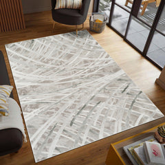 Troy Area Rug NP526 GREY GREEN