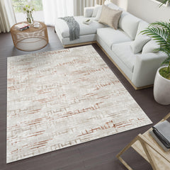 Troy Area Rug 31765 BEIGE ROSE