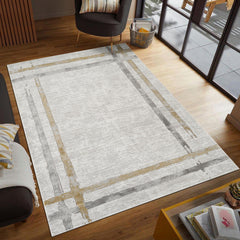 Troy Area Rug 67747 GREY GOLD