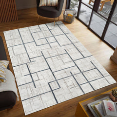 Troy Area Rug 36690 GREY NAVY
