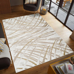 Troy Area Rug NP526 BEIGE GOLD