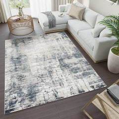 Troy Area Rug NO913 GREY NAVY