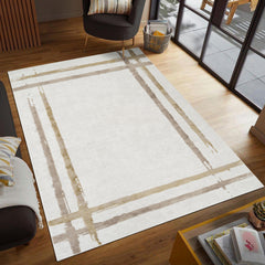 Troy Area Rug 67747 BEIGE GOLD